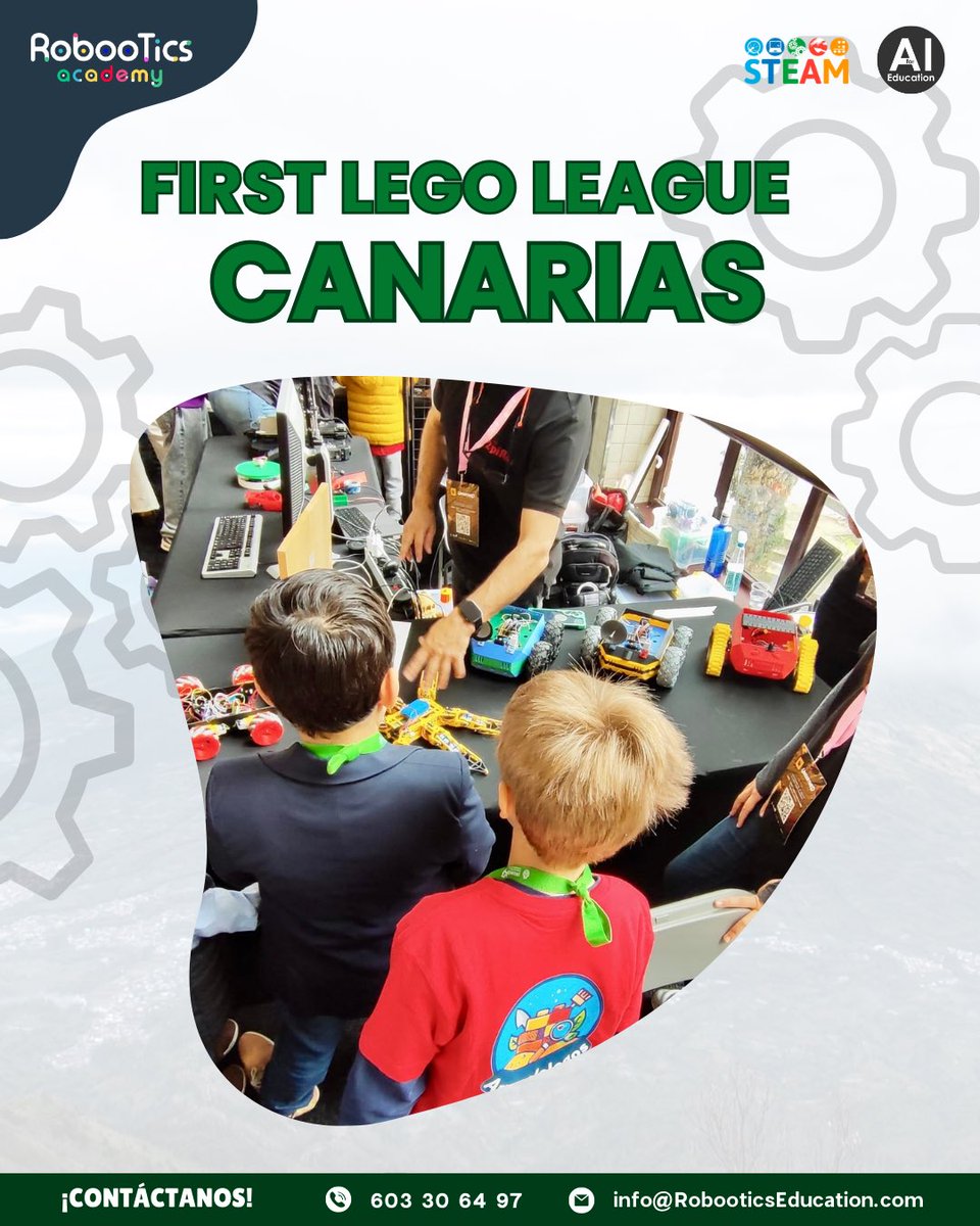 robootics_'s tweet photo. Este sábado los grupos de robótica de la Casa de Venezuela (Tenerife), CEIP Veinte de Enero (Gran Canaria), y el equipo de Breña Baja (La Palma) nos ha representado  en la FIRST LEGO League Canarias 2026 – Periodismo ULL, que se celebra en la Universidad de La Laguna 🎓🤖. https://t.co/OOQSbdGxOZ