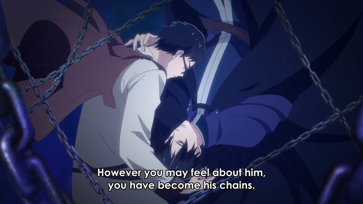 Their lives are entangled in chains and cannot be broken. 

#IsekaiOfficeWorker #いせしゃち #異世界の沙汰は社畜次第 #iseshachi #iseshachi_anime #IsekaiOfficeWorker_anime