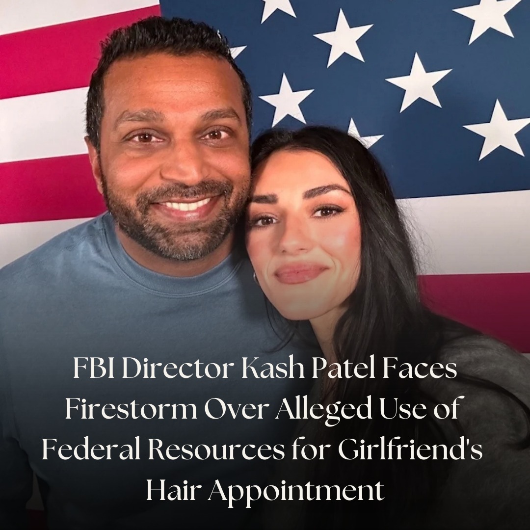 IBTimesUK's tweet image. Kash Patel allegedly deployed FBI SWAT teams to protect girlfriend Alexis Wilkins during domestic and international outings

#KashPatel #FBI #Trump  

Read More: ift.tt/tZ4ETI8