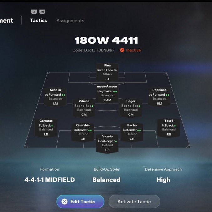 KillerFutCoins's tweet photo. 🔥 These are the 3 formations &amp; tactics I used to achieve 180–0 😮‍🔥🏆

🔑 4-4-2 – d53nmhdnndBi
🔑 4-4-1-1 – DJdtJHDLNB@F
🔑 4-5-1 – KZk%LWKSU#GM

Try them out and let me know how they work for you! 👀⚽🔥

#FC26 #EAFC https://t.co/M3xtkDAwq6