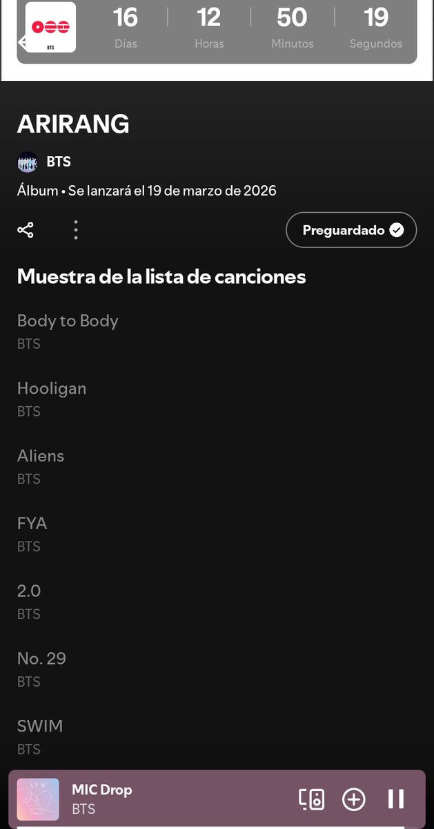 CÓMO QUE YA ESTAN LOS NOMBRES DE LAS CANCIONES