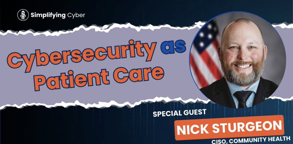 Recently I had the opportunity to go on the Simplifying Cyber Podcast hosted by <a href="/adpritz/">Aaron Pritz</a> and Cody Rivers of <a href="/RevealRisk/">Reveal Risk</a>. What a fun episode!! 

youtu.be/WK3mPWgRDq4