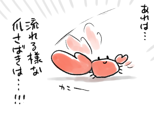 爪さばきって何だ 