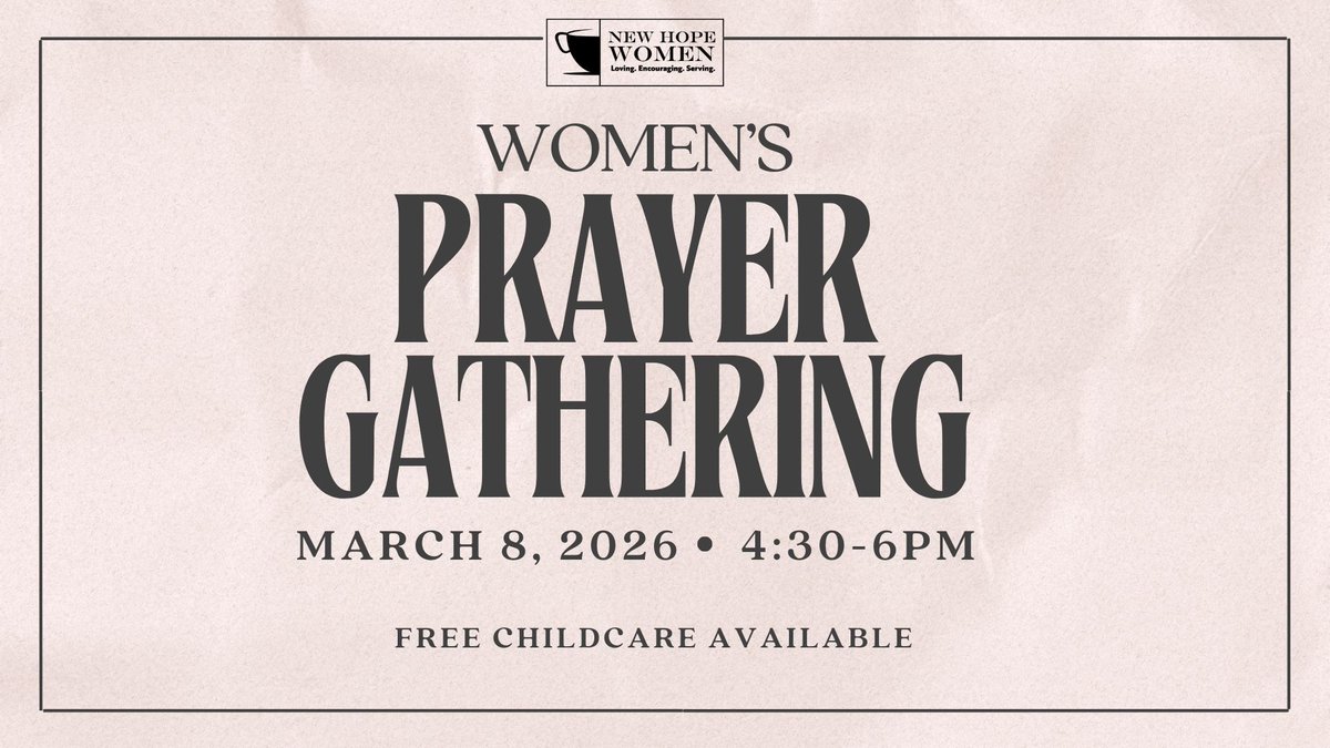 New Hope Baptist Church tweet media