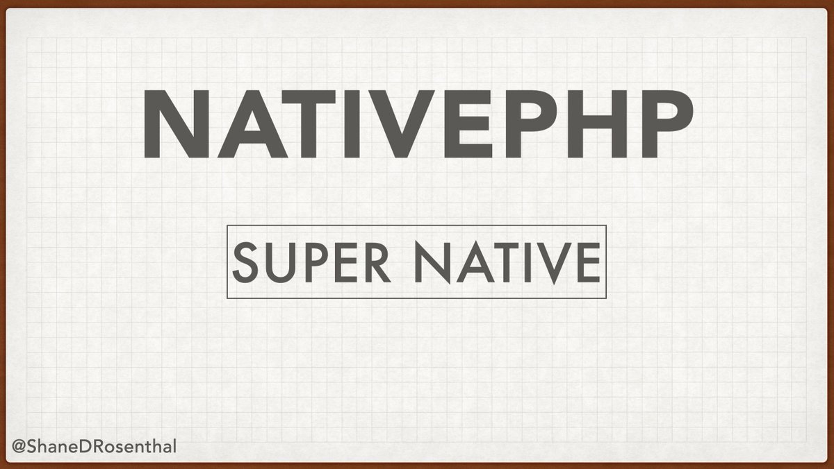 NativePHP tweet media