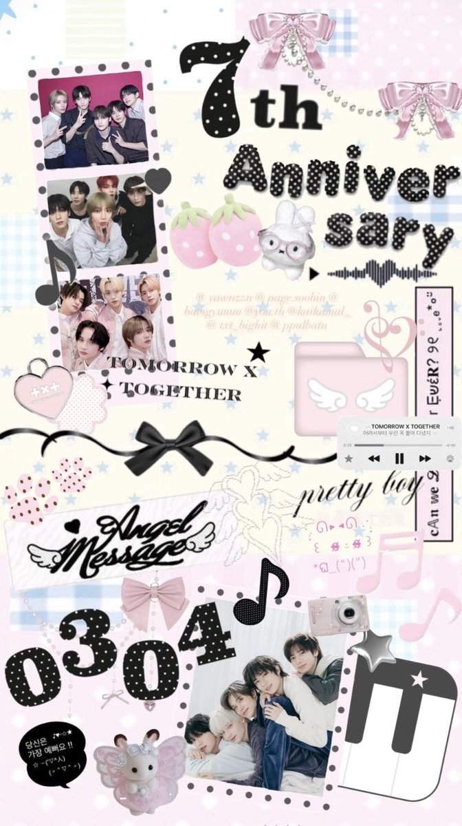 ᴛᴏᴍᴏʀʀᴏᴡ x ᴛᴏɢᴇᴛʜᴇʀ 𝟩ᴛʜ ᴀɴɴɪᴠᴇʀꜱᴀʀʏ✨️💘

#MOA_Diary_7th_Page #TXT_7thAnniversary 
#TXT_2026DREAMWEEK