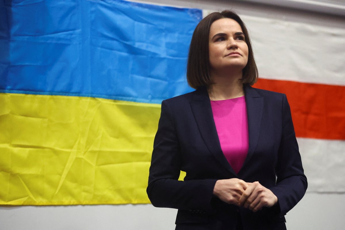 Sviatlana Tsikhanouskaya tweet media