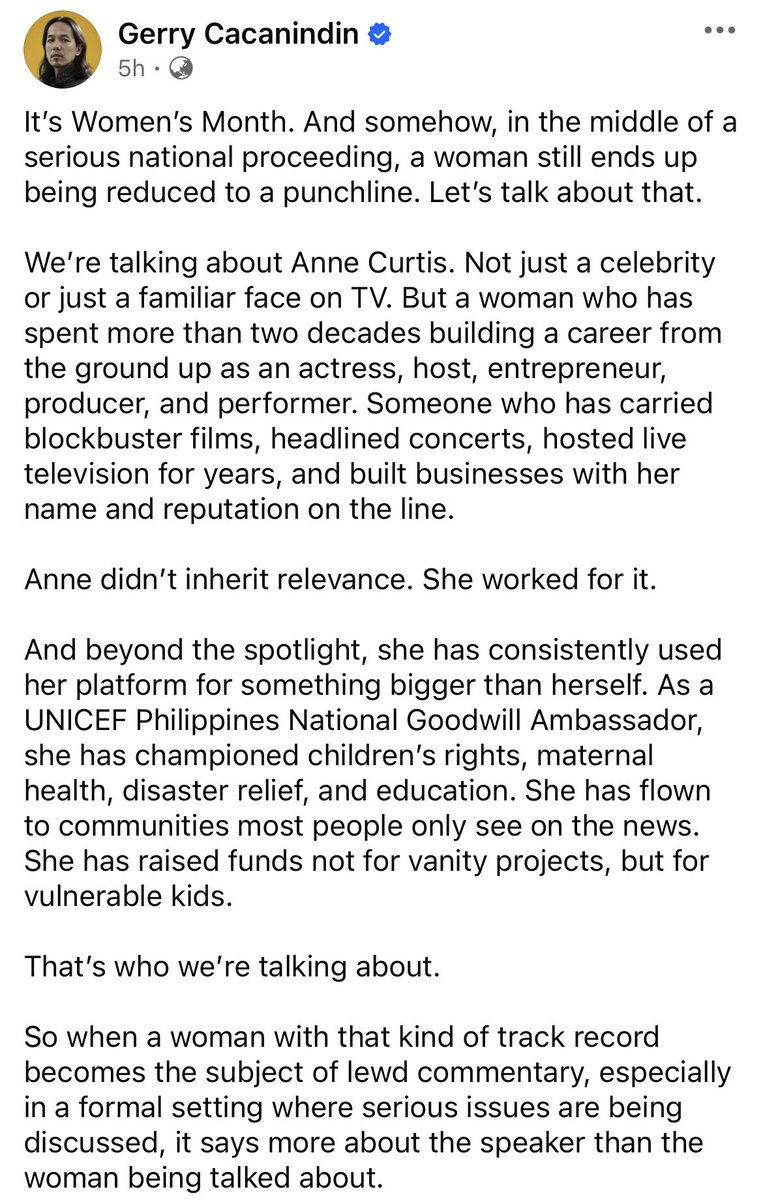 annecurtispls's tweet photo. “It's a time to celebrate women who excel in their fields, who balance careers and motherhood, who build empires while staying grounded, who use influence responsibly.

Anne Curtis represents that.” https://t.co/t2Z5Ldnt0N