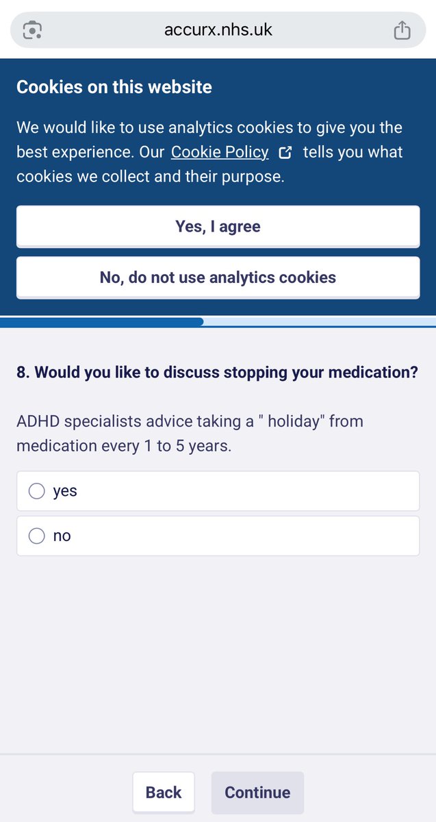 No thanks! ADHD medication turned my life around. Stopping it would be foolish. I hate this current Socialist Labour Government. They’d sooner have someone like me on benefits rather than paying for medication which allows me to contribute meaningfully to society.