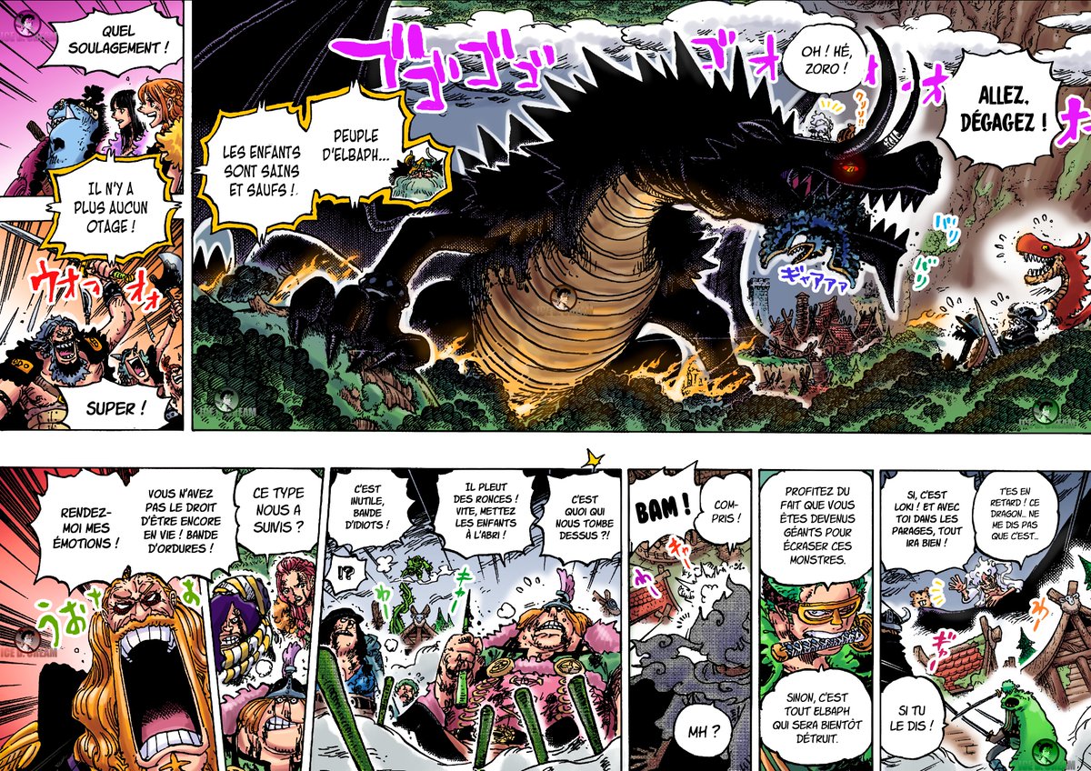 woody_icecream_'s tweet photo. One Piece Chapitre 1175. Loki le Dragon.
Version intégrale de ce chapitre en français (qualité optimale, sans filigrane) - https://t.co/7g2ItxB1Fa
#onepiece #onepiece1175 #onepiece1175spoilers #onepieceloki #onepiece1176 https://t.co/B6tCAI1UQ3