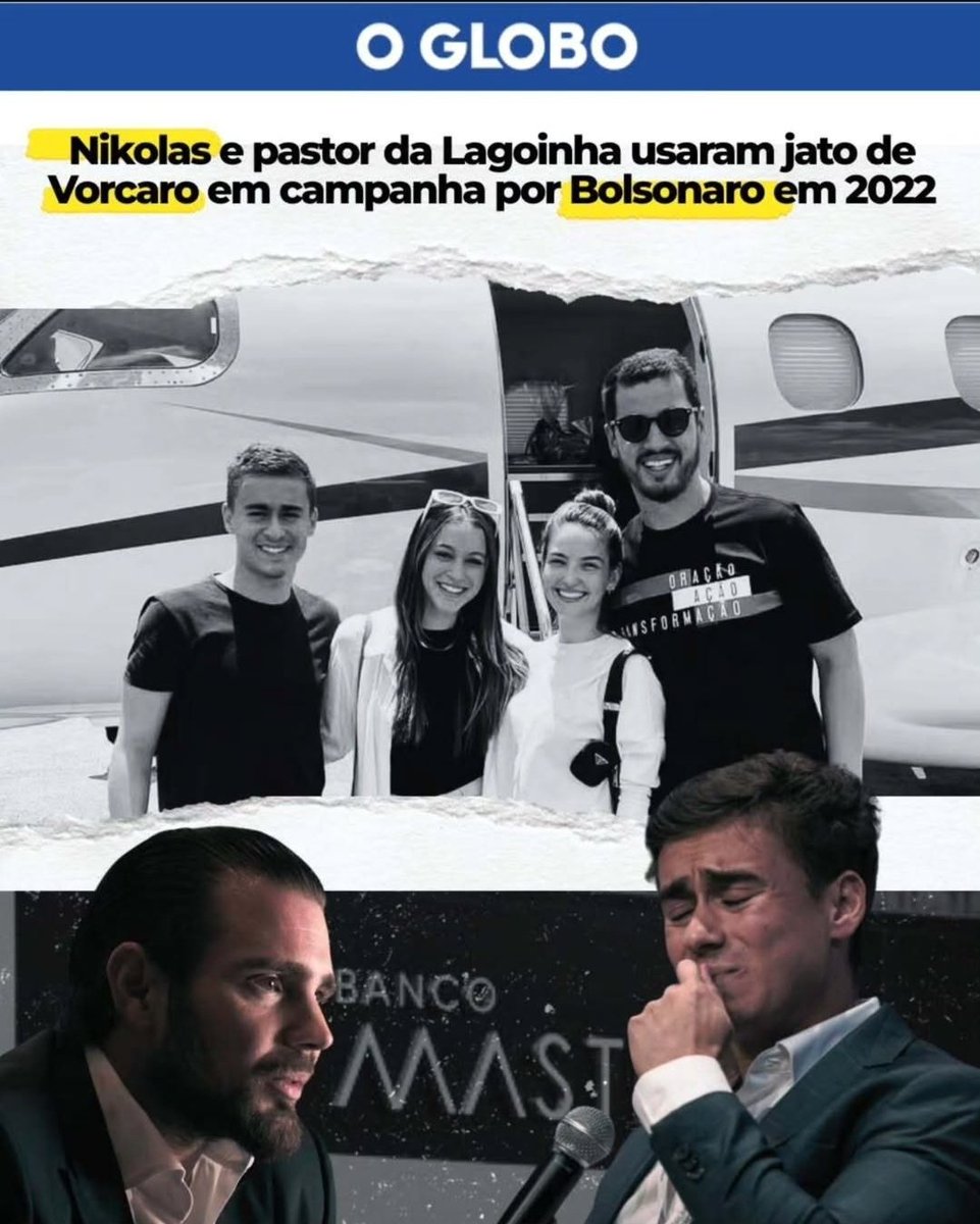 KriskaCarvalho's tweet photo. JATINHO, BANQUEIRO E CAMPANHA: AS PERGUNTAS QUE PRECISAM SER RESPONDIDAS

Em 2022, durante o segundo turno das eleições presidenciais, o deputado federal Nikolas Ferreira percorreu ao menos nove estados e o Distrito Federal em uma intensa caravana chamada “Juventude pelo Brasil”, em apoio a Jair Bolsonaro. Até aí, política.

O que chama atenção agora é a revelação de que parte desses deslocamentos teria sido feita em um jato Embraer 505 Phenom 300 ligado à empresa Prime You, associada à época ao banqueiro Daniel Vorcaro, CEO do Banco Master.

Segundo o próprio deputado, ele participou dos voos, mas afirma não saber quem financiou as viagens nem quem era o proprietário da aeronave. A defesa do empresário, por sua vez, sustenta que o avião não pertence a ele diretamente, embora fosse sócio da empresa proprietária naquele período. A companhia declara que os voos foram fretamentos dentro das práticas de mercado, mas não informa quem pagou nem os valores.

E é justamente aí que começa o problema.

Uma caravana que percorre capitais do Nordeste, cidades estratégicas em Minas Gerais e Brasília em menos de dez dias, utilizando jato executivo, não é algo trivial. Envolve logística cara, planejamento estruturado e financiamento robusto.

Se as agendas não integravam oficialmente a campanha, não precisaram ser declaradas ao TSE. Legalmente pode até estar dentro das regras. Mas politicamente e eticamente, as perguntas permanecem:

Quem financiou os voos?

Quanto custaram?

Por que uma campanha paralela utilizou estrutura aérea de alto padrão sem transparência pública?

Existe relação política entre empresários do setor financeiro e lideranças da extrema direita?

Nikolas afirma que nunca apertou a mão de Vorcaro e que não tem vínculo com o banqueiro. Mas a coincidência entre interesses políticos, circulação em aeronave ligada a empresário do sistema financeiro e atuação intensa em regiões estratégicas levanta dúvidas que não se dissipam com notas oficiais.

Em uma democracia, a questão não é apenas o que é formalmente legal. É também o que é moralmente transparente.

Quando políticos que constroem sua narrativa em nome da “fé”, da “moral” e do “combate ao sistema” circulam em jatos executivos ligados a banqueiros, o mínimo que se espera é clareza absoluta.

Não se trata de acusação. Trata-se de responsabilidade pública.

A política brasileira já sofreu demais com relações nebulosas entre poder econômico e poder político. Transparência não deveria ser um favor. Deveria ser regra. ACORDA BRASIL 

A sociedade tem o direito de saber quem paga a conta.