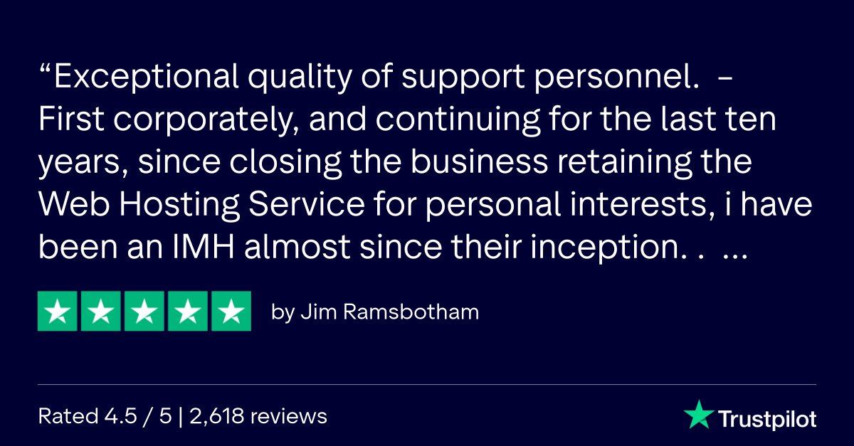 inmotionhosting's tweet image. We’re incredibly grateful for feedback like this 💙

In a world of long queues and endless chatbots, we’re proud to deliver real help from skilled humans who genuinely care about your success. 

#CustomerFeedback  #SkilledHumans #CustomerSuccess #GenuineCare