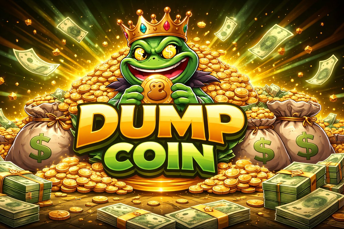 MoneyHub361621's tweet photo. They laugh at the dump.
We profit from it. 😈

Introducing $DUMP —
Built for chaos. Powered by community.

No weak hands.
Just pure meme energy and market madness. 🐳

When others panic…
We prepare.

#DumpCoin #DUMP #Memecoin #CryptoLaunch #Solana #CryptoCommunity #DeFi #100x https://t.co/98mmKd4wsr