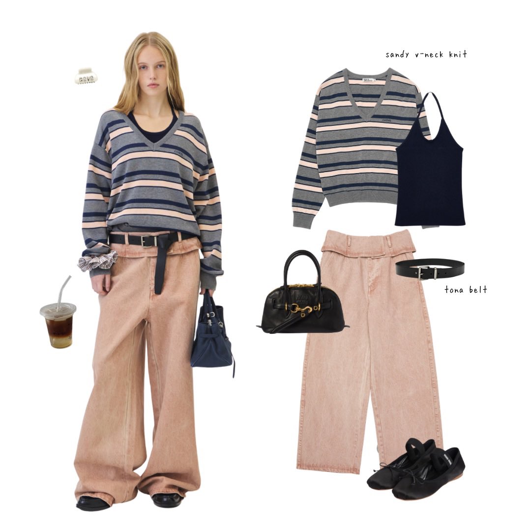 ｺｯﾁの色使いも天才すぎる、、！！！！ miu系ピンク×グレー🩰ྀི 🩶も