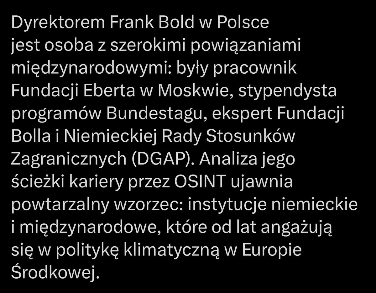 Bar_Kwiat's tweet photo. @Wbalcerzak87 Nie wiem kogo opisuje Pan w swoim poście, ale nie mnie. Radzę Panu przeprowadzać lepszy research, bo w obecnym nie zgadza się nic.

"Strategicznymi" projektami węglowymi, które przybliżają nas do katastrofy klim. będziemy zajmować się dalej. To nasz polski obowiązek patriotyczny https://t.co/MkLraMeGCe