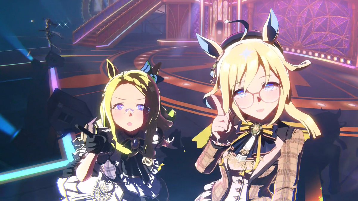 シトラスクラウンとネオユニヴァース フルールドシュマンとサトノクラウン #モブウマ娘