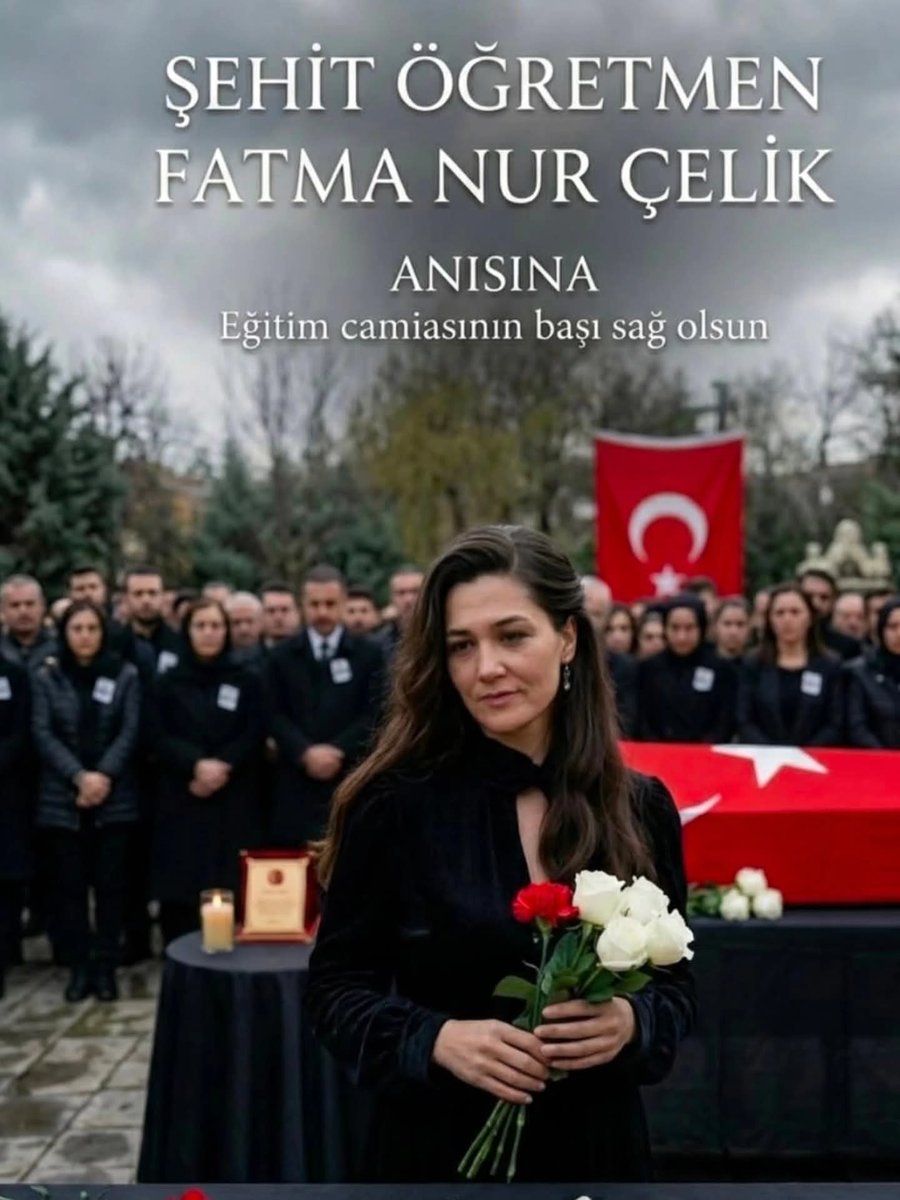Fatma Nur öğretmen son yolculuğuna uğurlandı...
Bu ülkede bir öğretmenin son sözü
“can güvenliğimiz yok” olmamalıydı.
Bu bir çığlıktı. Ve o çığlık, sessizlikte kayboldu. 
Ruhun şad mekanın cennet olsun Fatma Nur Öğretmenim