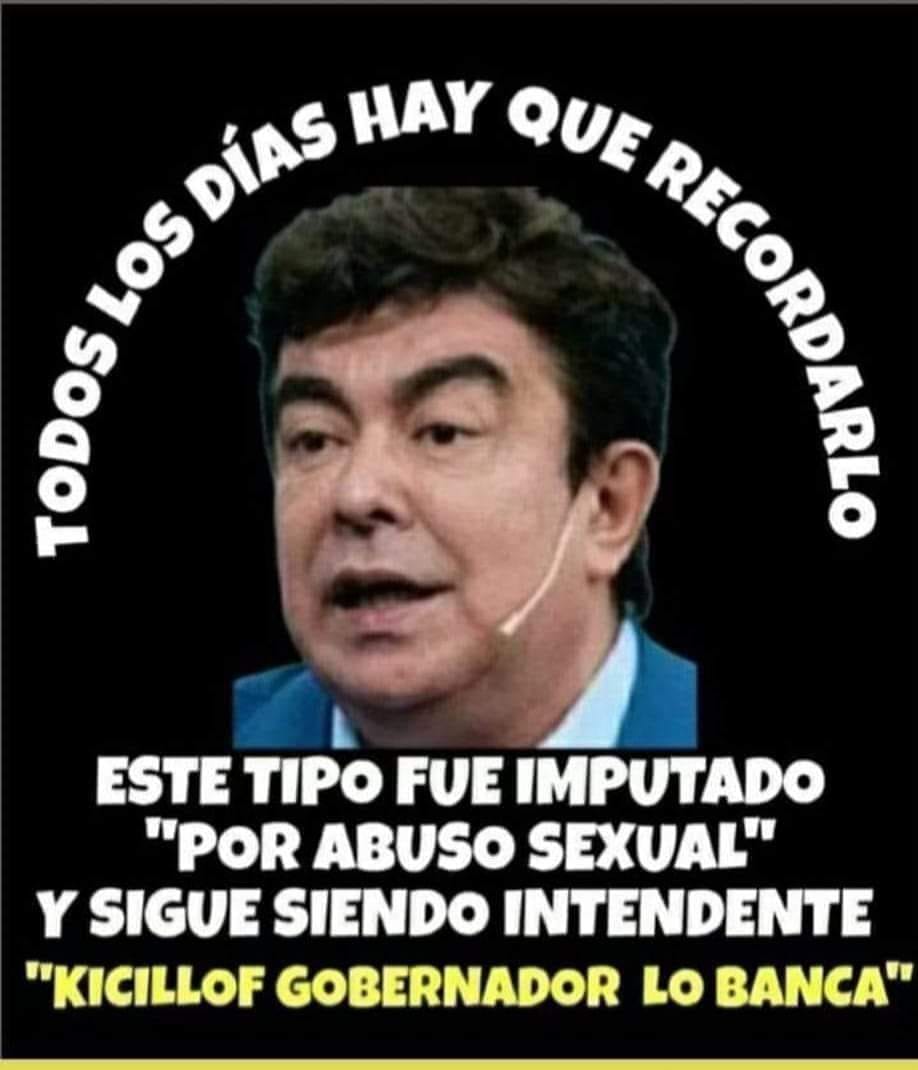 SEGUIREMOS APOYANDO A LA VALIENTE <a href="/m_rakauskas_/">Melody rakauskas</a> HASTA QUE EL DELINCUENTE PERONISTA <a href="/FerEspinozaOK/">Fernando Espinoza</a> TERMINE PRESO.