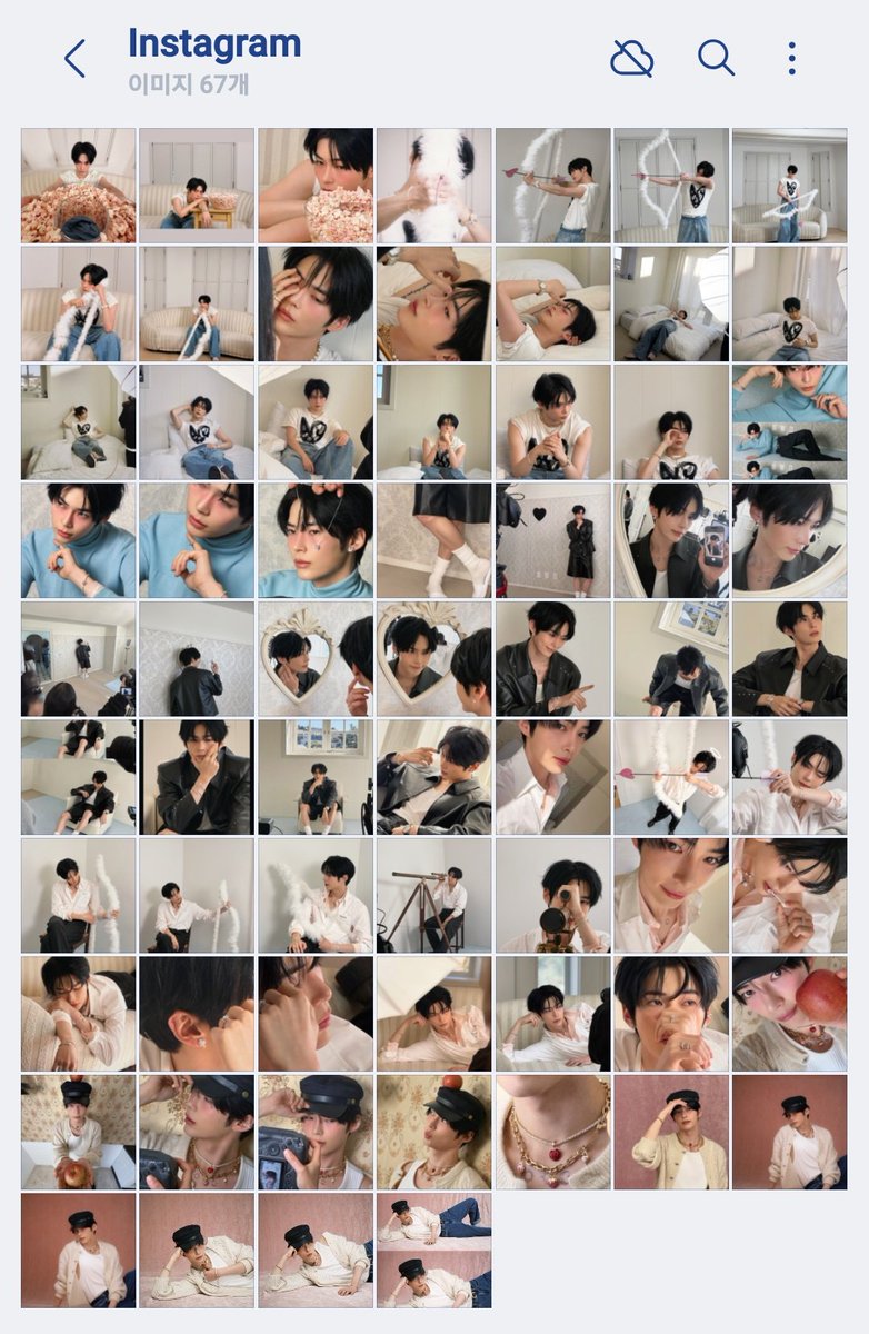 한비니님 이번 화보 비하인드 사진 67장째인거 실화인가 아
골라서 한두 게시물 정도만 줄 법도 한데
ㅈㄴ화끈하고 효자아이돌