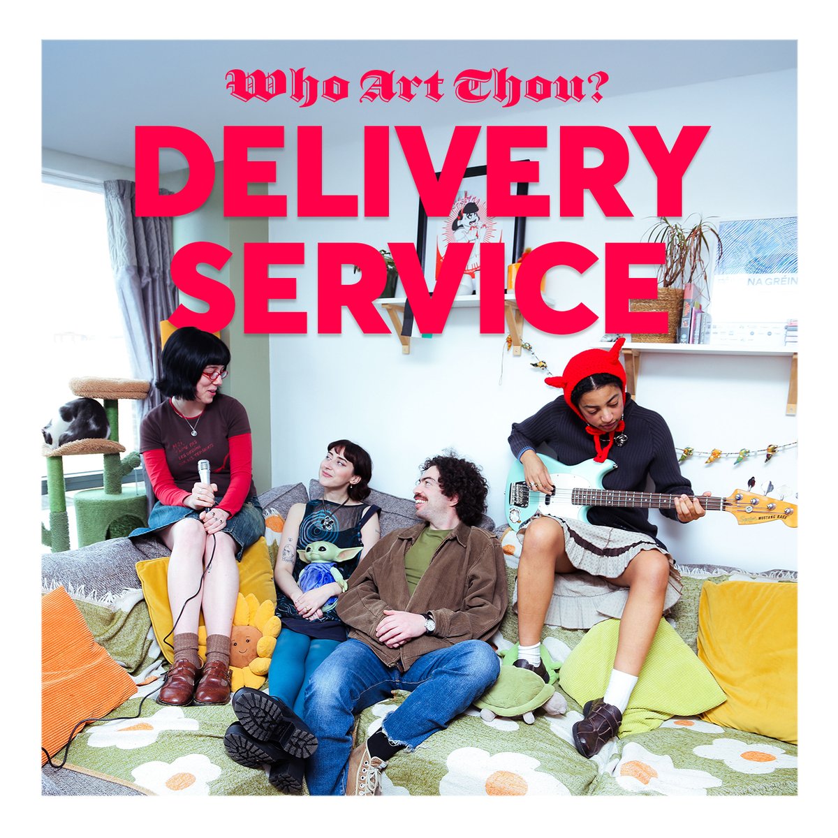 WhoArtThouPod's tweet photo. New episode of the podcast is out today with Becca and Ashley of Delivery Service, ahead of their Jameson Music show with Brooki and The Scratch this Thursday!
https://t.co/NpqbFdGUTZ https://t.co/HFZhpKzhAn