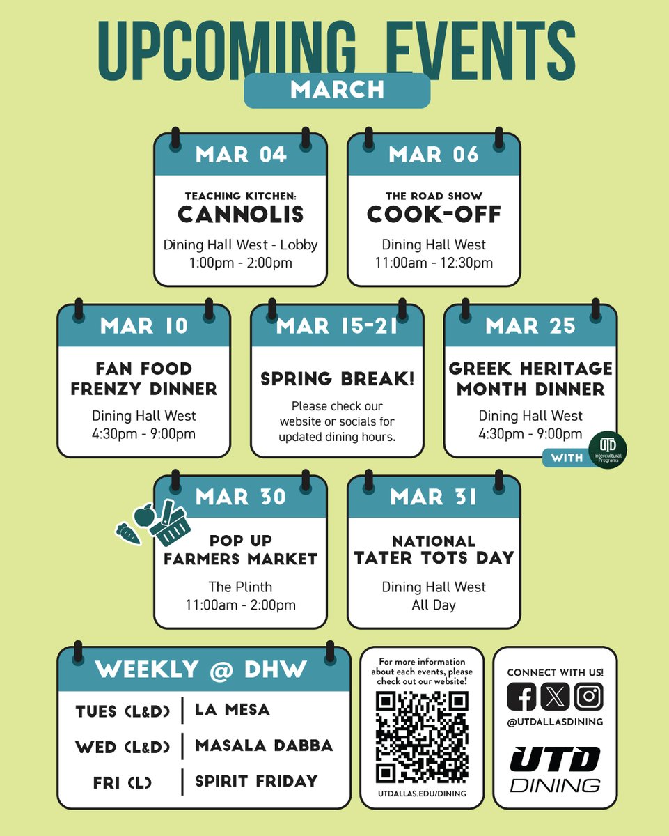 UTD Dining tweet media