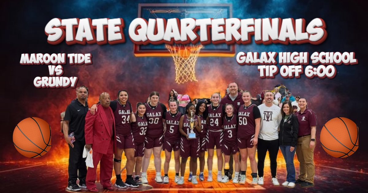 Galax Maroon Tide Girls Basketball tweet media
