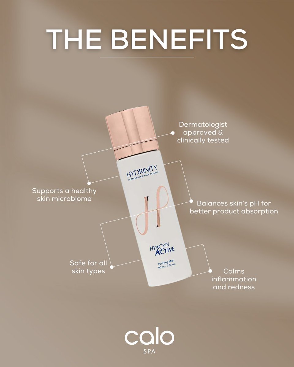 calospa's tweet photo. Healthy skin starts with balance! 🤍

This lightweight mist is microbiome-friendly, safe for all skin types, and especially great for sensitive or post-treatment skin. Think of it as a reset button for your complexion ✨ https://t.co/lG4Do5yR60