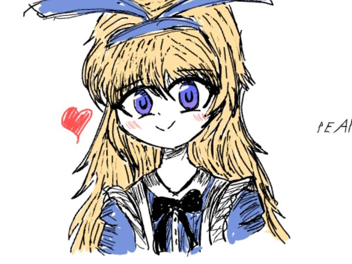 Dibujé a 《Alice》en Discord paint parte 2 (lol)

#BLACKSOULS #BLACKSOULSII #fanart #Discord