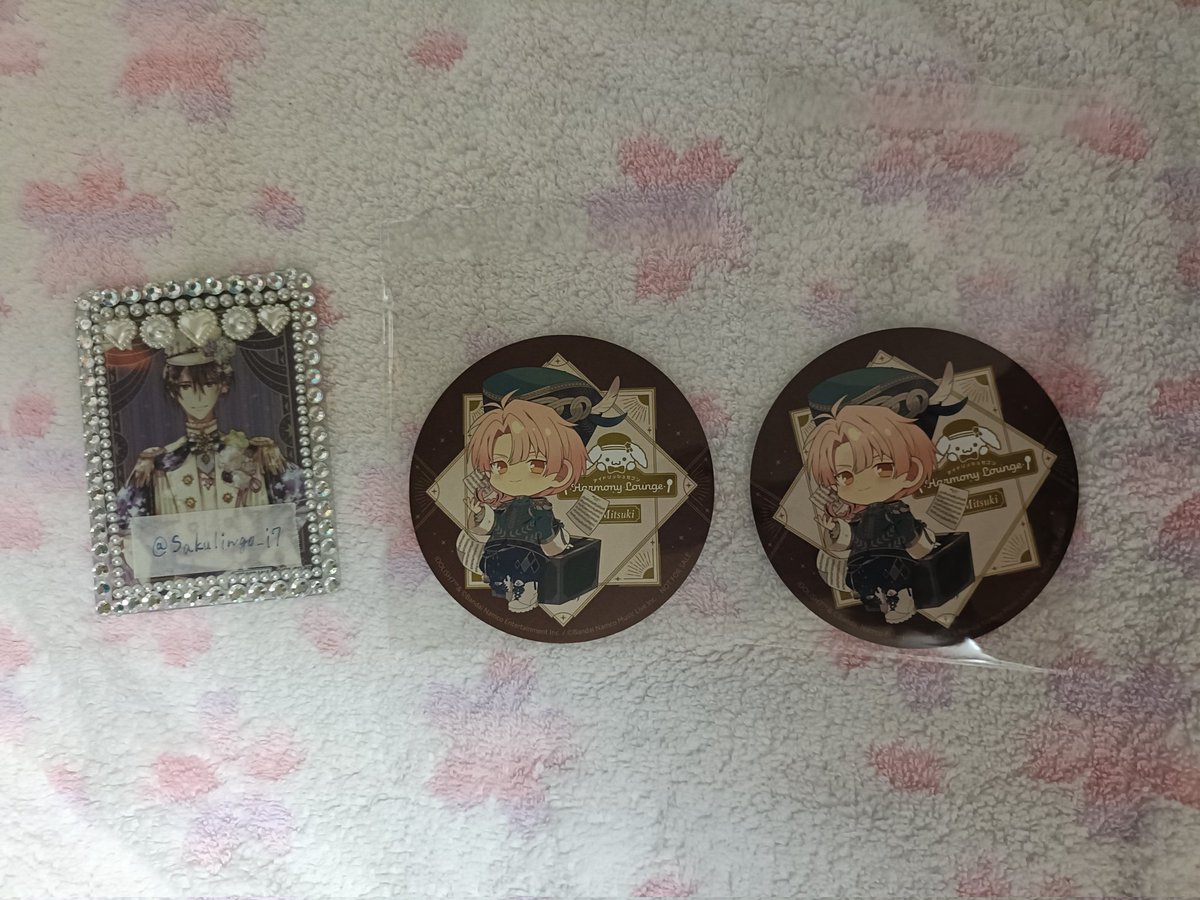 Sakulingo_i7's tweet photo. 【交換】アイドリッシュセブン アイナナ  グループ記念日 2025　アニメイトカフェ　アニカフェ

譲
コロッタ　大和、環、ナギ、トウマ、巳波2
アクスタ　大和、三月
ステッカー　環、壮五2、ナギ
コースター　三月2

求
コロッタ　一織＞陸、百
その他　同種一織、陸

お気軽にお声がけください。 https://t.co/FJ7xtZW2H7