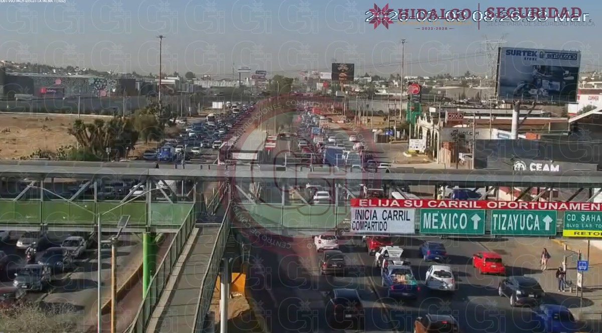 effetainfo's tweet photo. 🚨 ALERTA VIAL

🔴 Se registra congestionamiento vehicular sobre la carretera México–Pachuca debido a trabajos de mejoramiento vial y obras en proceso. 🚧

Se prevé un retraso aproximado de 25 a 30 minutos, por lo que te recomendamos tomar tus precauciones, anticipar tiempos de traslado y considerar rutas alternas. 🛣️

#Pachuca #Hidalgo #Tráfico #Obras #Tuzobús