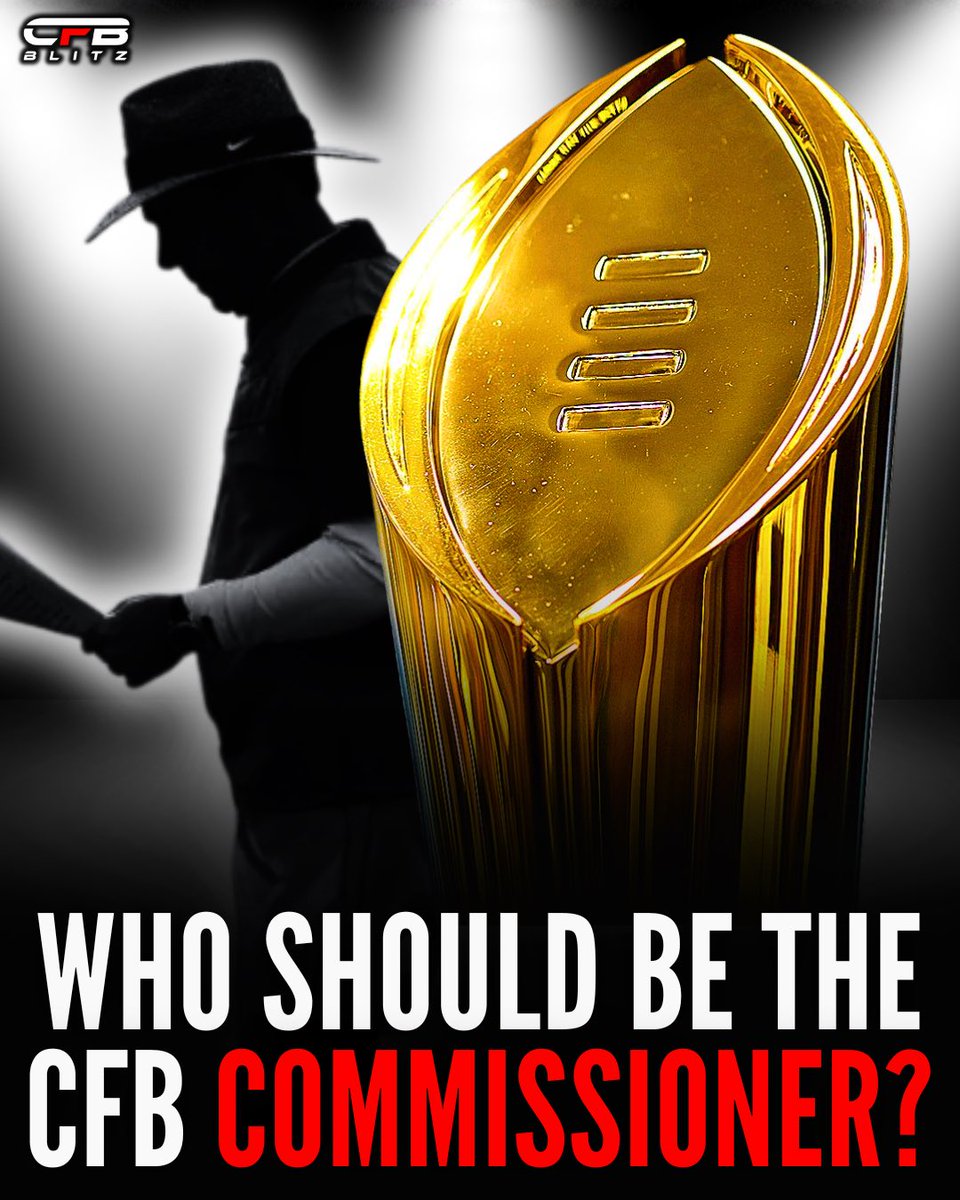 cfbblitz_'s tweet photo. College Football is a $1.2 billion industry without a clear cut leader 👀

Who would you want to be the commissioner of CFB? 🏈 https://t.co/qmMM7cWA70