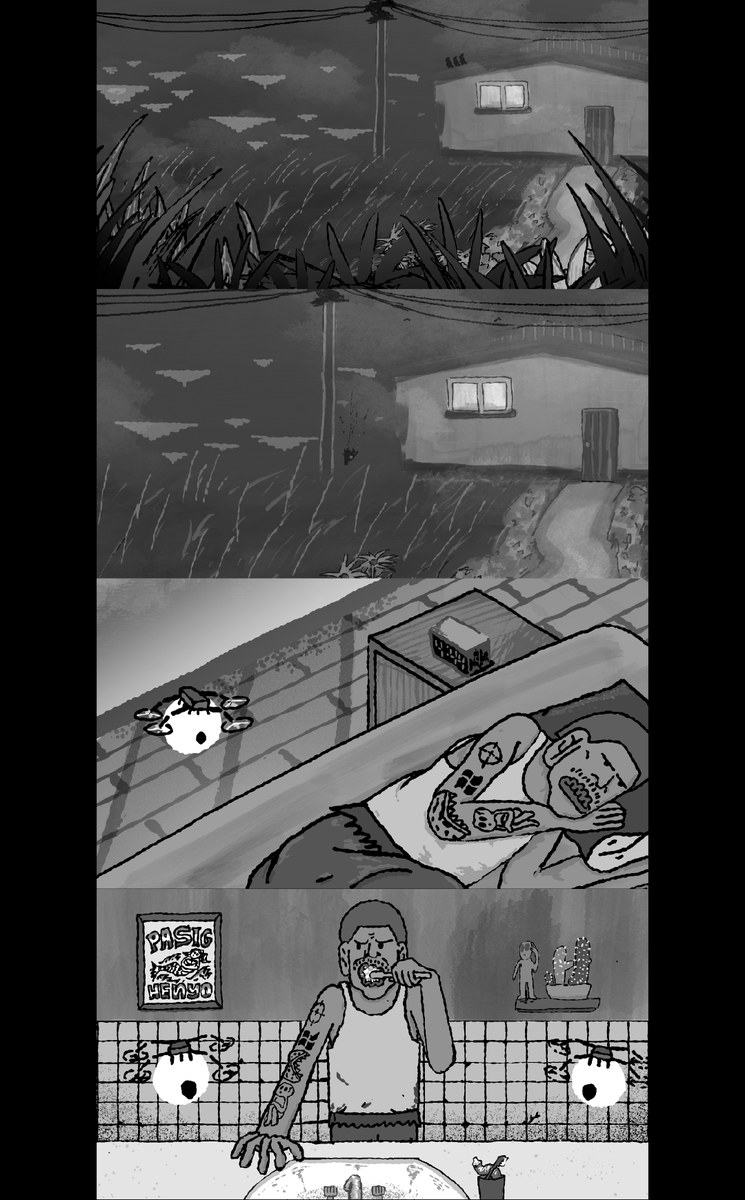 jakestudyos's tweet photo. @NIAFF_animation stories
our task is to do animation 15-17 secs
from a 3 mins 30 secs sound clip, divided by 10 of us (workshop participants, they're all insane btw)
anything u want, just vibe with the sound 🥸
stills from my piece for the animation camp...
in BNW... https://t.co/IG8jNo7qrt