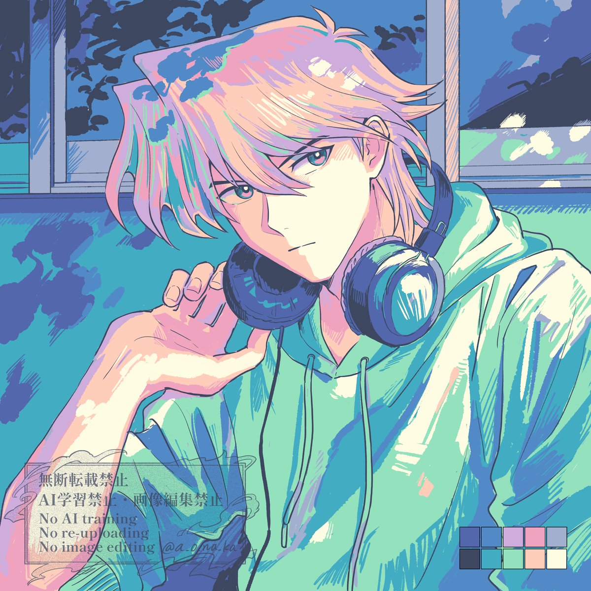 あおなか tweet media