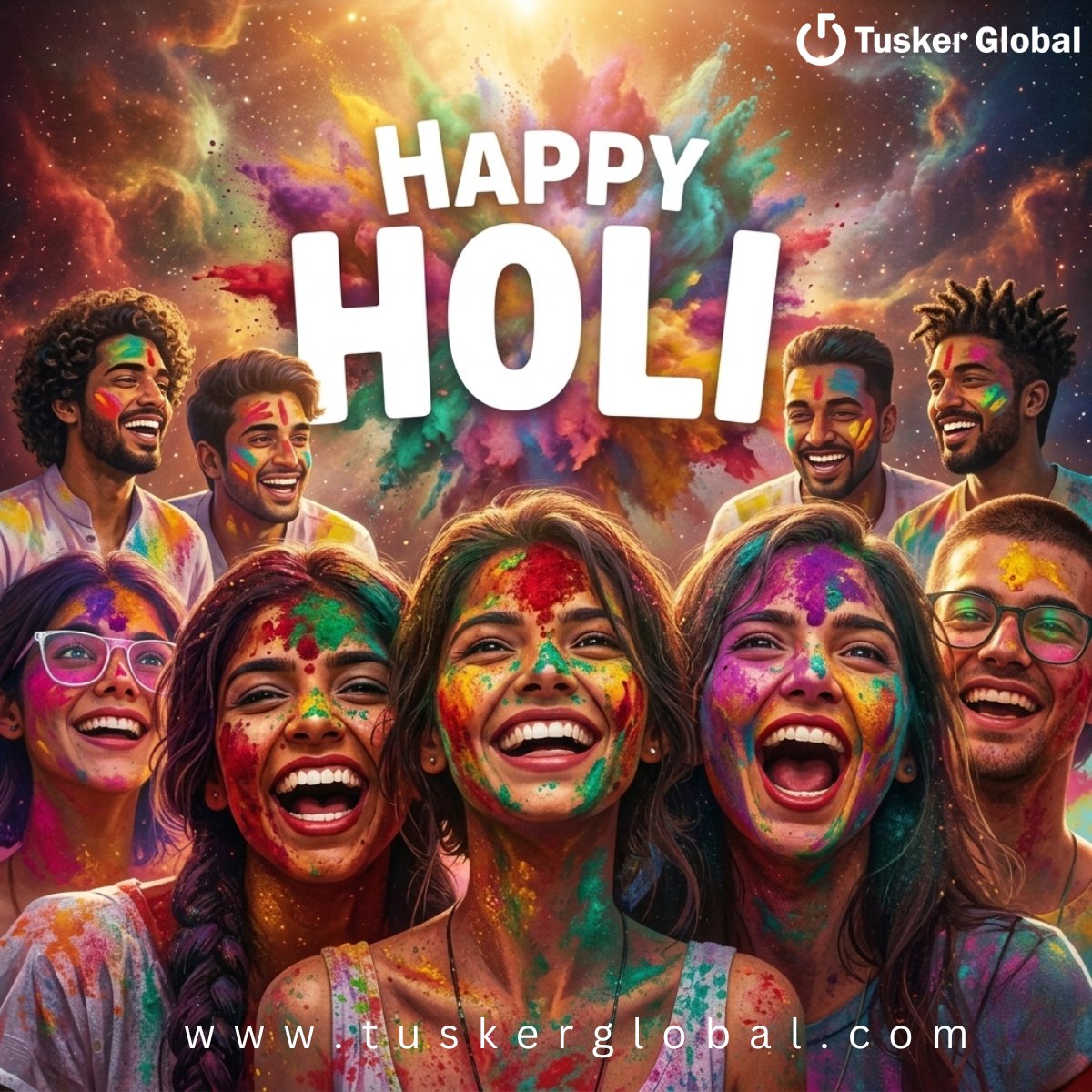 From the streets of India to every corner of the globe, #Holi reminds us that diversity is our greatest strength and hope is our brightest color. Celebrating the spirit that connects us all.

Happy Holi from Tusker Global! 🌈🐘

#Holi2026 #GlobalIndians #TuskerGlobal #Unity