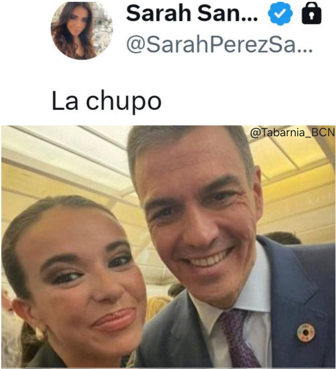 Esta es la única verdad que ha dicho Sarah Santaolalla en su vida.