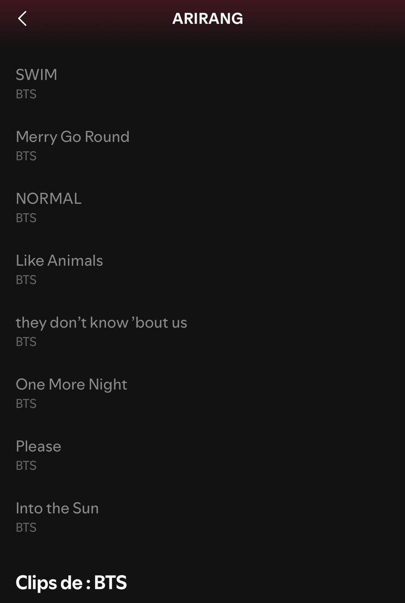 innerchildJM95's tweet photo. ARIRANG TRACKLIST !!!! #BTS #ARIRANG https://t.co/w0CITP3RPq