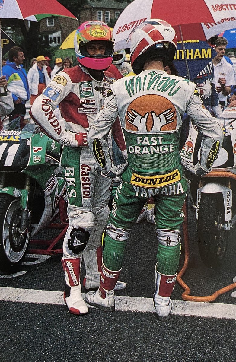 AntonioRamosGP's tweet photo. Steve Hislop π¬π§
James Whitham π¬π§
#FastOrange @Jimwhit69 https://t.co/dV1Sea4h0c