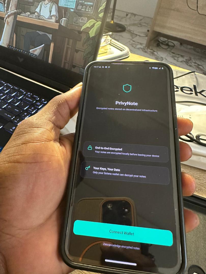 privynote tweet media