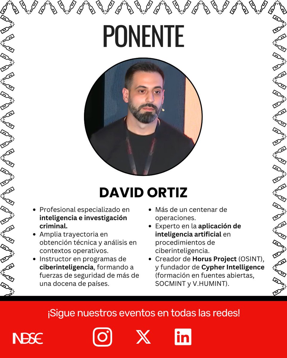 Jóvenes en Inteligencia, Defensa y Seguridad tweet media