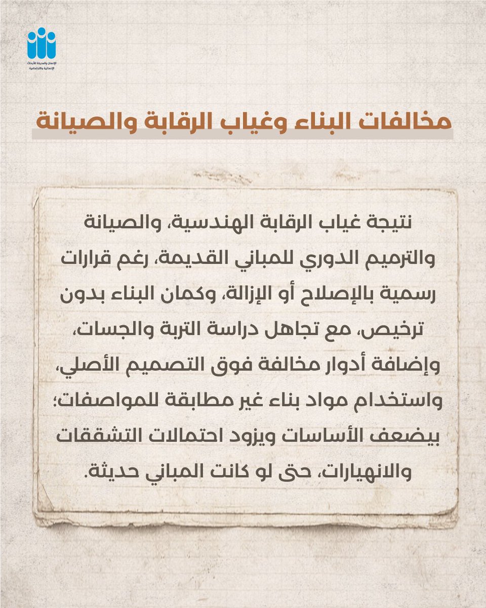 الإنسان والمدينة للأبحاث الإنسانية والاجتماعية tweet media