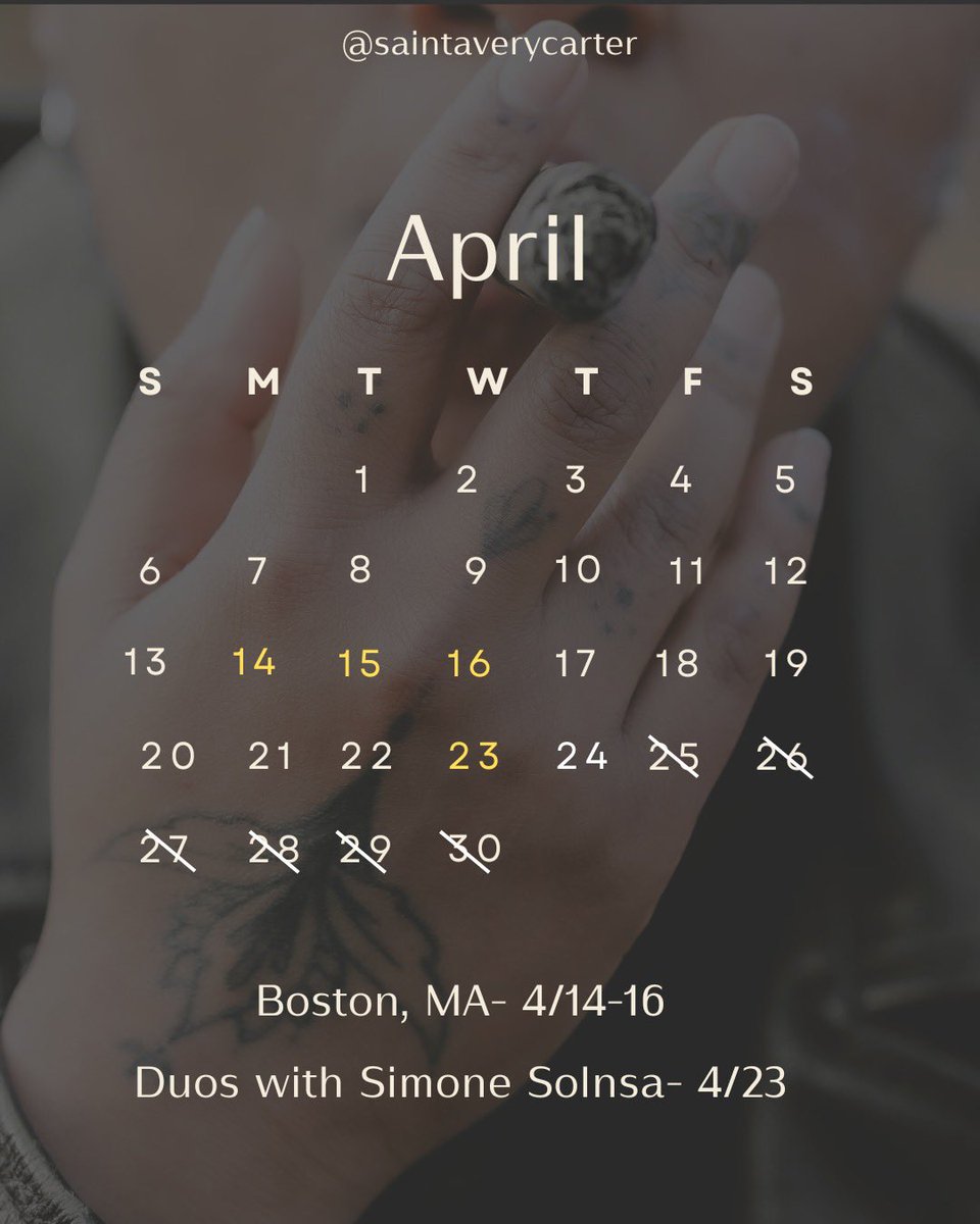 Saint Avery Carter tweet media