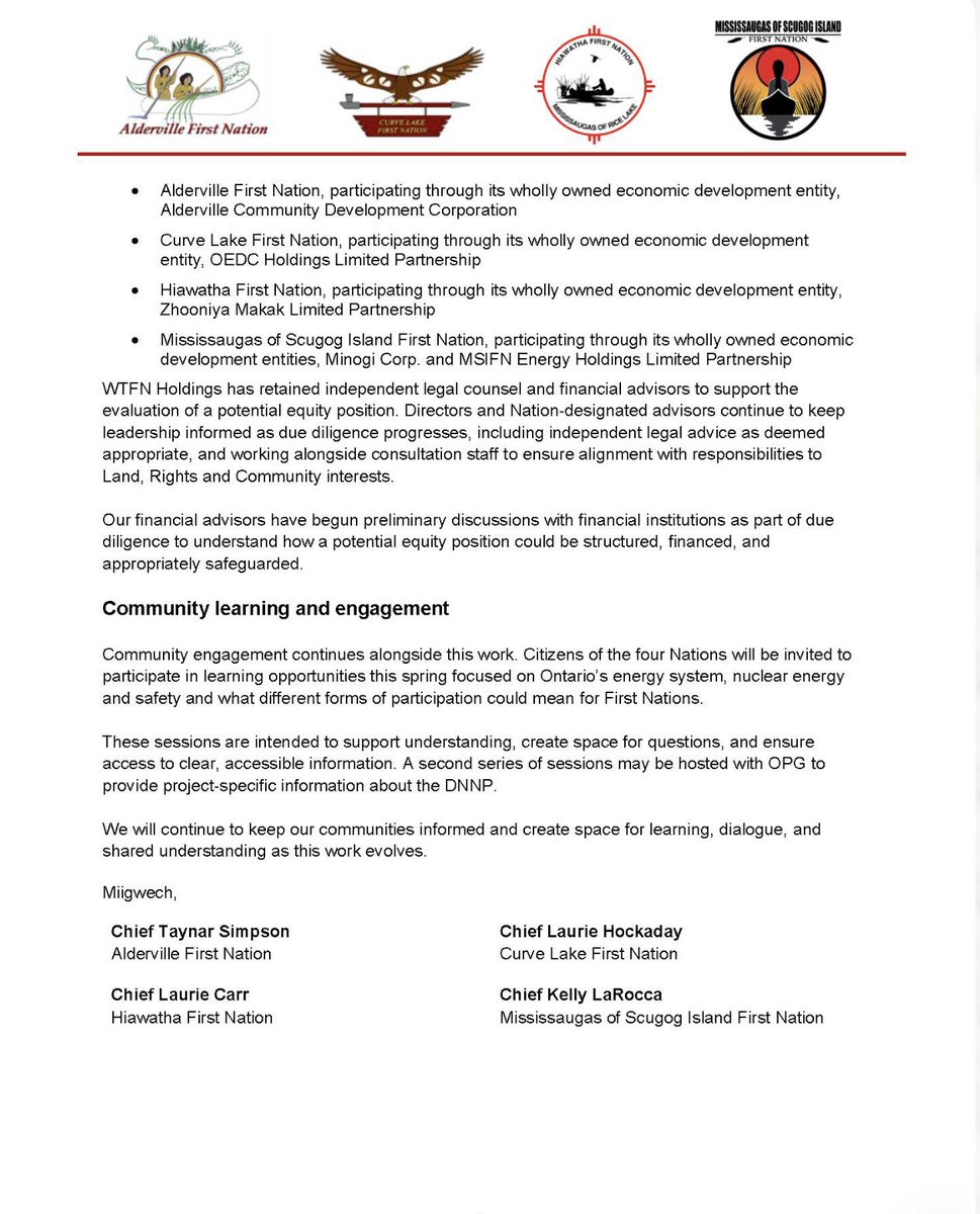 MSIFN - Mississaugas of Scugog Island First Nation tweet media