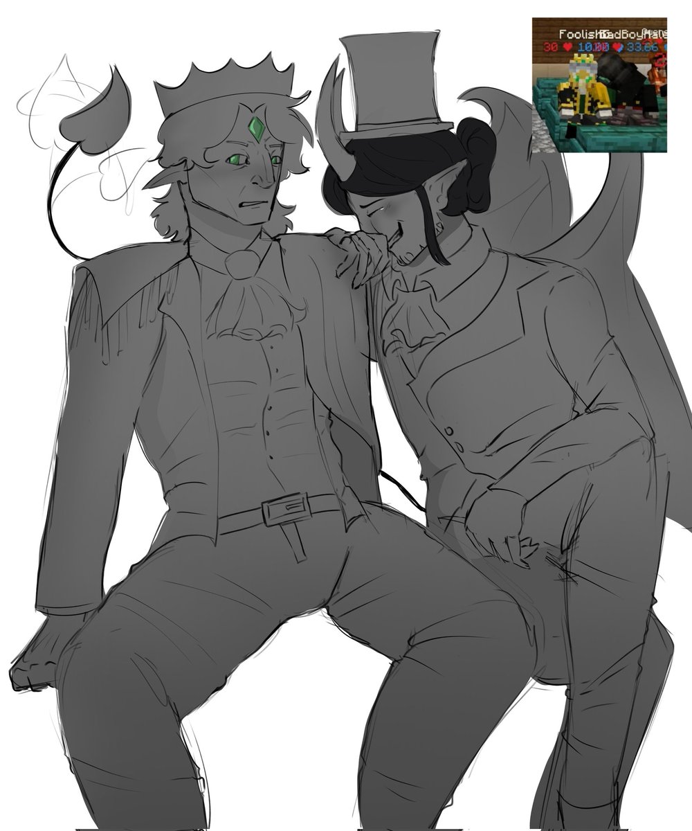 i cant believe the royal ball JUST happened 🥹 
#landduo #foolishfanart #badboyhalofanart