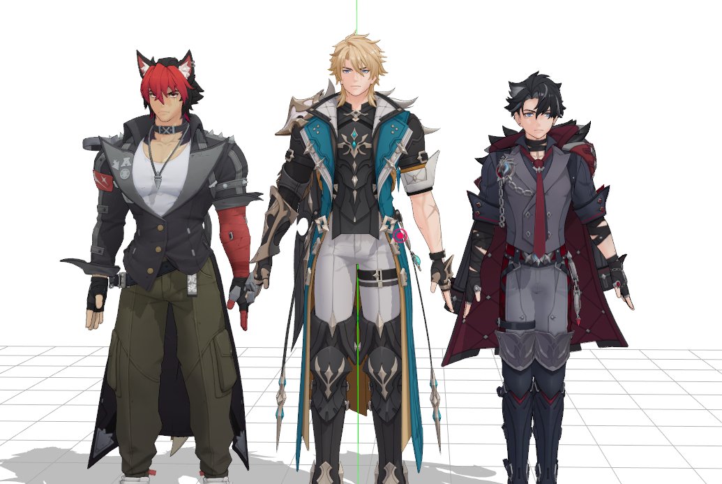 grandmaster you're HUGE... (but also Manato really is so broad like damn... that chest...)