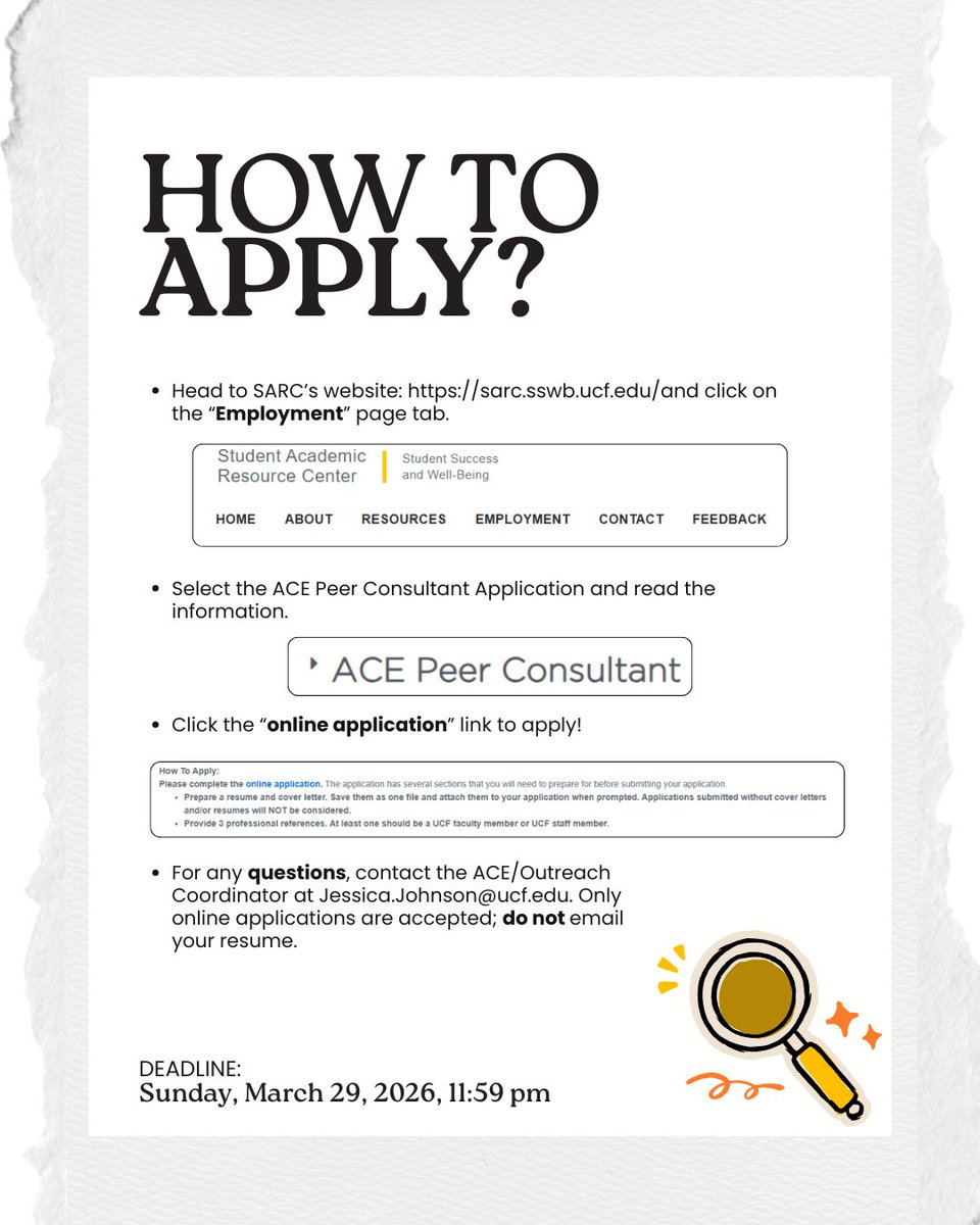UCF SARC tweet media