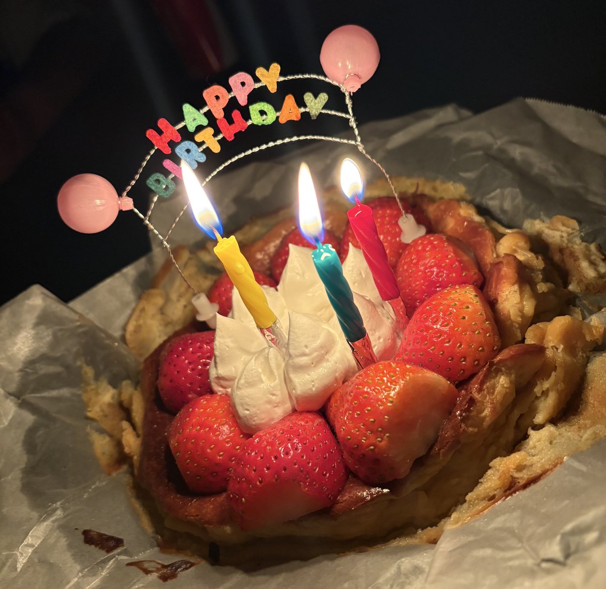 yummmy__'s tweet photo. いまさらながら、今年の誕生日も
たっくさんありがとうございましたっっ！！！！🎂🎉 https://t.co/3FuxNxZuwk