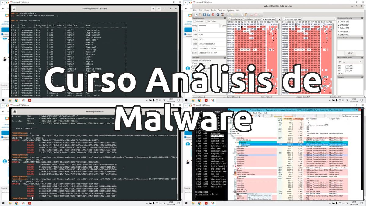Alonso_ReYDeS's tweet image. 🐞 El Curso Análisis de Malware está permanente disponible en el aula virtual para acceso inmediato. 📲 WhatsApp: wa.me/51949304030 🌐 reydes.com/archivos/curso…

#malware #ransomware #trojan #spyware #adware #botnet #cyberattack, #cybercrime