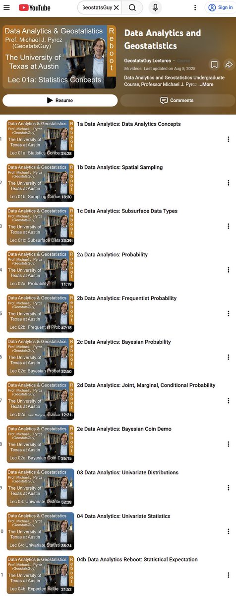 Michael Pyrcz🌻 tweet media