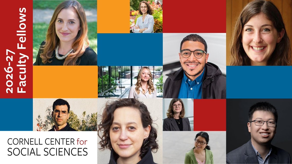 Cornell Center for Social Sciences tweet media