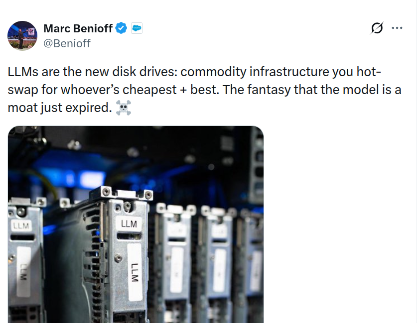 LLM disk drives meme